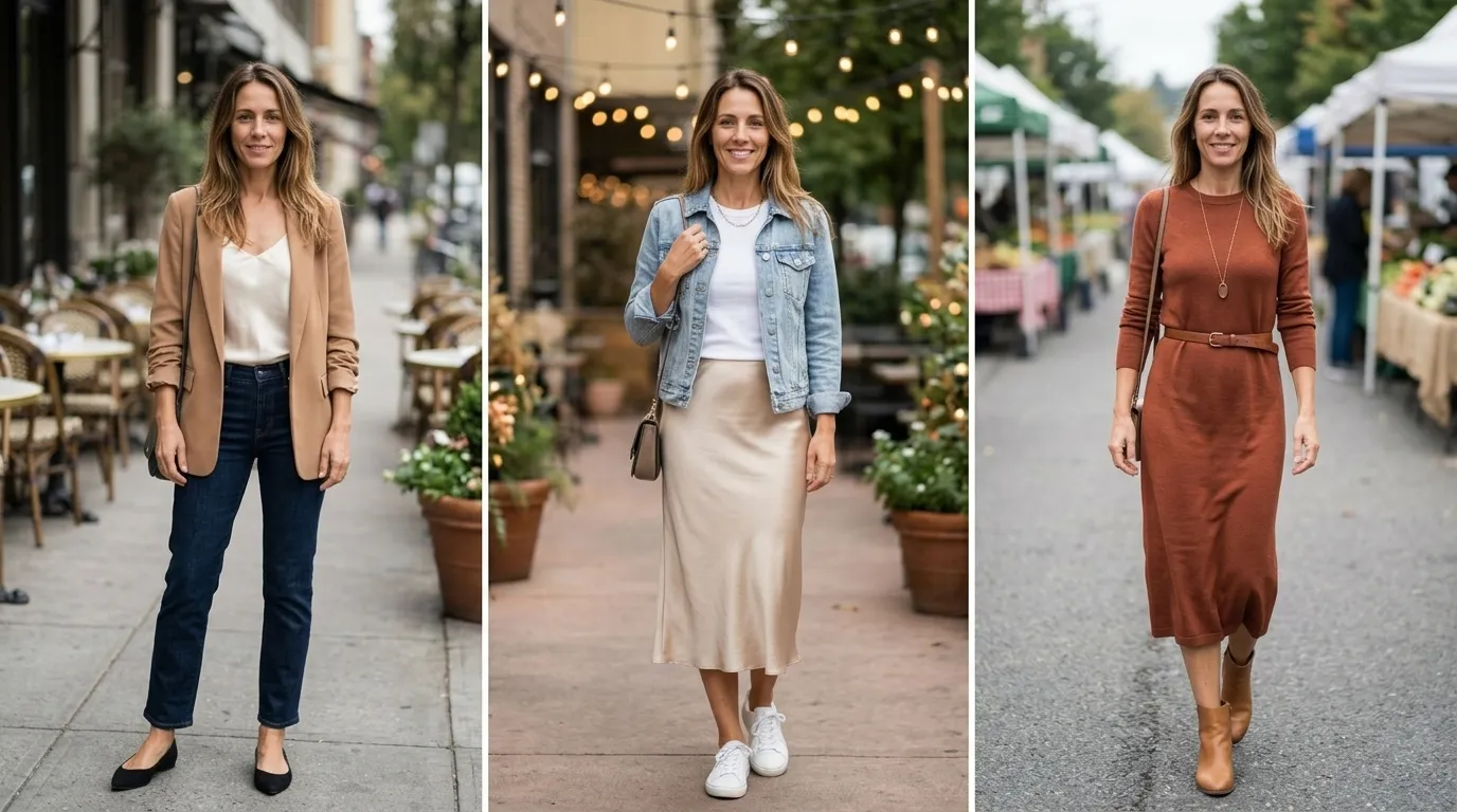 15 Casual Date Night Outfits for Women Over 40