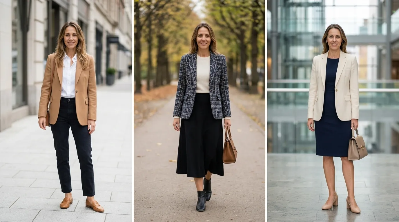 15 Work Blazer Outfits to Wear After 40
