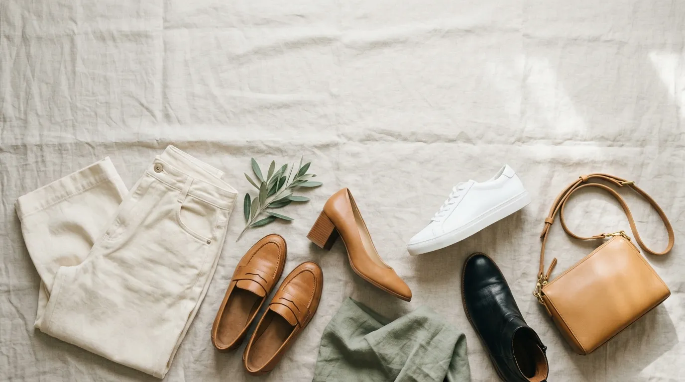 What Shoes to Wear with Wide Leg Pants for Women Over 40